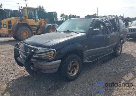 1997 Mercury Mountaineer from USA, damaged, VIN 4M2DU55P7VUJ04391